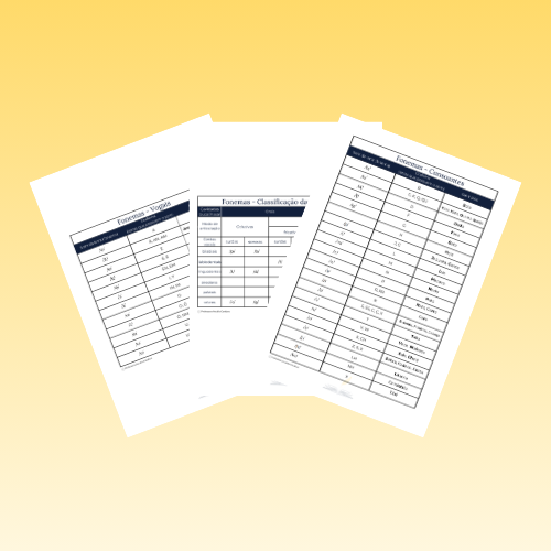 Tabela de Fonemas da Língua Portuguesa