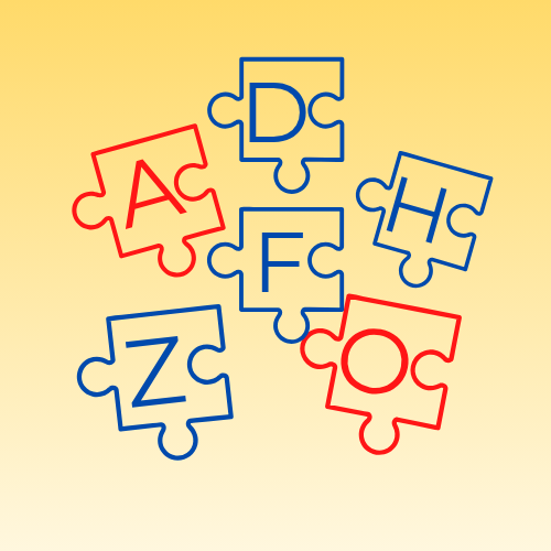 Quebra-cabeça das Letras